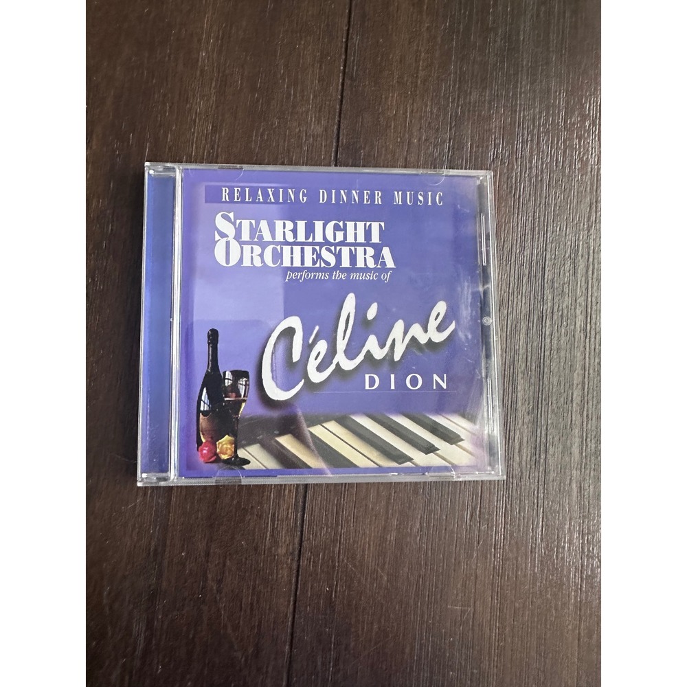 Starlight Orchestra Performs Music of Celine Dion Relaxing Dinner Music CD BMP